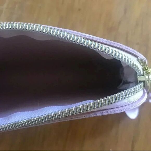 “Maddy” personalized pink wristlet with tassel and zipper - Picture 7 of 7